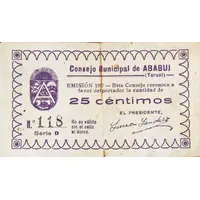 25 Céntimos Ababuj