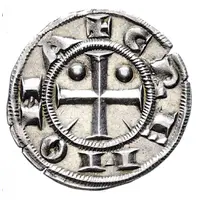 Grosso of 6 denari - In name of Frederick II