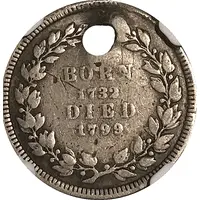 Medal - George Washington Birth and Death