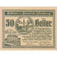 50 Heller Lohnsburg