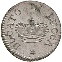 1/2 Soldo - Carlo Ludovico I