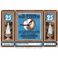 25 Pfennig Sparkasse