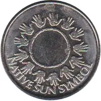 Token - Smithsonian Institution - Native Sun Symbol Washington, District of Columbia