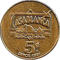 5 Cents - Casablanca Casino Palm Beach, Aruba