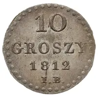 10 Groszy - Frederick Augustus I I.B.
