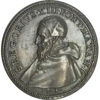 Medal - Gregory XIII Slaughter of the Huguenots