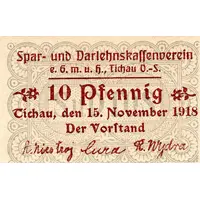 10 Pfennig Spar- und Darlehnskassenverein