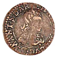 Double Tournois - Charles II 22nd type