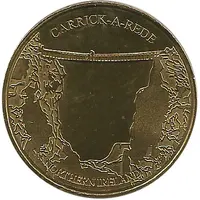 Medal - Giant's Causeway and Carrick-a-Rede Rope Bridge Northern Ireland