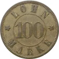 100 Pfennig - Schlitz Burggüter Verwaltung