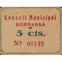5 Céntimos Borrassà