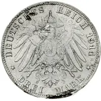 3 Mark - William II Pattern