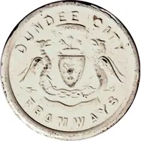 1 Penny Transport Token - Dundee City