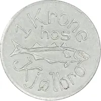 1 Krone J. F. Kjølbro