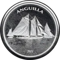 2 Dollars - Elizabeth II Sailing Regatta