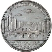 Inauguration of the 'Lange Brücke' in Berlin - Frederick III