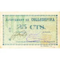 25 Céntimos Collsuspina