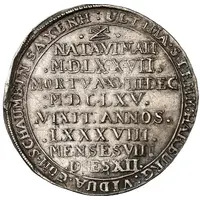 1/2 Thaler - George William Death of Katharina Sophia