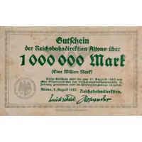 1 000 000 Mark Reichsbahndirektion