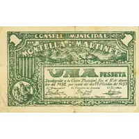 1 Peseta Montellà i Martinet