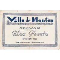 1 Peseta Montán