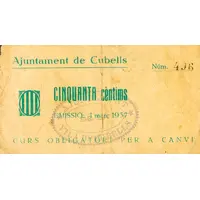 50 Céntimos Cubells