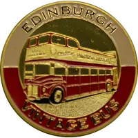 Medal - Edinburgh Vintage Bus