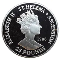 25 Pounds - Elizabeth II Napoleon's Death