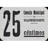25 Céntimos Villamarchante
