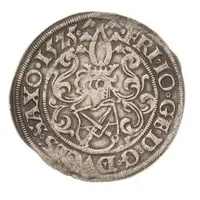 Zinsgroschen - Frederick III, John and George