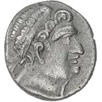 1 Tetradrachm Euthydem imitation, Sogdiana, Sogdian legend only