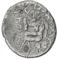 1 Tetradrachm Euthydem imitation, Sogdiana, Sogdian legend only