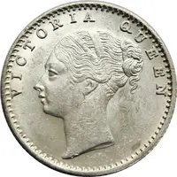 1/4 Rupee - Victoria