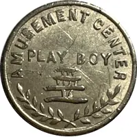 Token - 50 - Amusement center Play Boy Play Girl