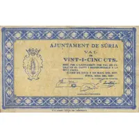 25 Céntimos Súria