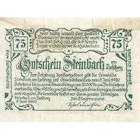 75 Heller Steinbach am Ziehberg