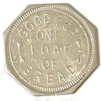 1 Loaf - City Bakery - F. Mantz Barnesville, Ohio