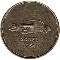 Token - Daimler Benz 300SL 1954