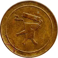 2 Pence Vending Token