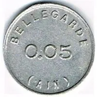 0 05 franc - Coopérative P.L.M. et Etat - Bellegarde 01