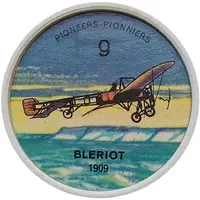 Token - Jell-O Aircraft #9, Bleriot