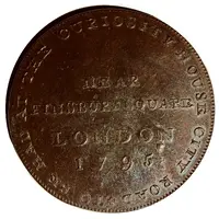 Token - Hall's, London Middlesex - Sir Jeffery Dunstan