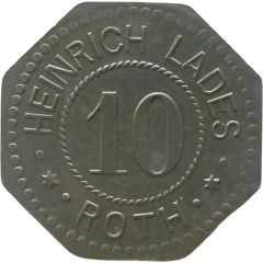 10 Pfennigs - Roth Heinrich Lades