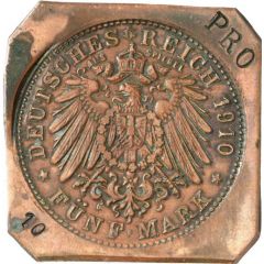 5 Mark - William II Reverse Trial
