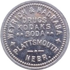 10 Cents - Weyrich and Hadraba Plattsmouth, Nebraska