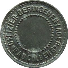 5 Pfennig - Bad Colberg Offizier Gefangenen Lager