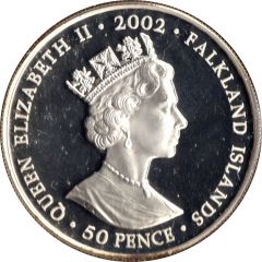 50 Pence - Elizabeth II The Palace Flypast
