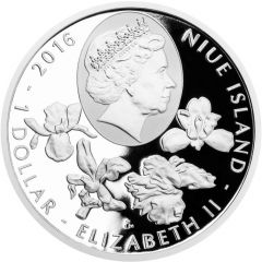 1 Dollar - Elizabeth II Water lily