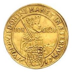 5 Ducats - John George I Centenary of the Reformation