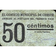50 Céntimos Cheste